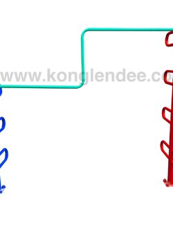 บาร์โหนปีนป่ายและยืดตัว 2 ระดับ