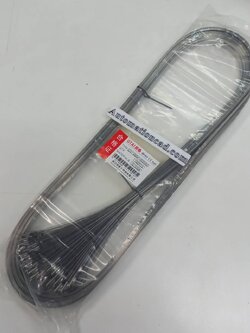 เคเบิ้ลไทร์สแตนเลส TIGER 7.9 mm. ยาว 1.5 เมตร (1 ถุง / 100 เส้น) CABLE TIE Stainless