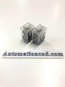 RELAY OMRON รีเลย์ 4 contact มีไฟ LED MY4N-CR 100/110 VAC