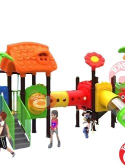 เครื่องเล่นสนาม ชุดผจญภัยชิงช้าบ้านรวมมิตร