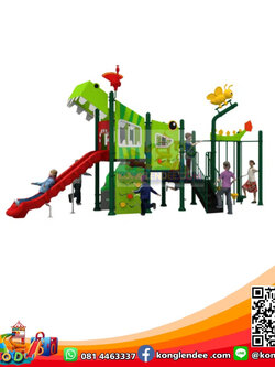 เครื่องเล่นสนาม ชุดจระเข้เพื่อนรัก