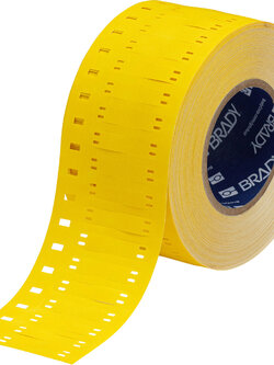 TAG มาร์คสายไฟ Nomex BRADY สีเหลือง (เล็ก) CABLE MARKER