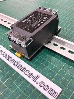 NOISE FILTER TDK-Lambda รุ่น RSHN-2010D (เกาะราง DIN Rail) 10A 250VAC 50/60Hz