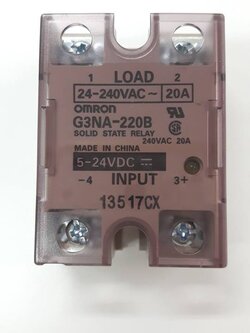 SOLID STATE RELAY OMRON G3NA 20A 240VAC//240VAC