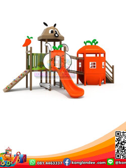 เครื่องเล่นสนาม ชุดแครอทส้ม