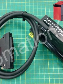 สาย CONNECTOR ของ PLC การ์ด 32 I/O ได้หลายยี่ห้อ MITSUBISHI, OMRON, PANSONIC, DELTA, KEYENCE 40 PIN