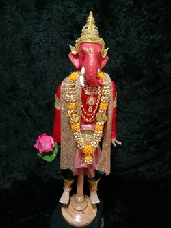 หุ่นละครเล็ก พระพิฆเนศ (อินเดีย) ขนาด 60 ซม.
