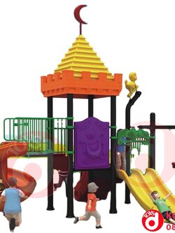 เครื่องเล่นสนาม ชุุดปราสาท+ชิงช้า