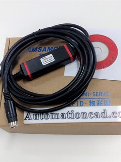 สายดาวน์โหลด SERVO DRIVE TECO JSDE JSDA Download cable