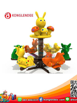 ม้าหมุนกระต่าย6ที่นั่ง