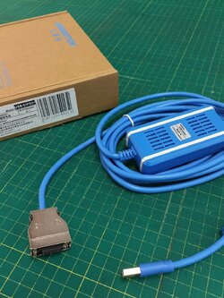 รุ่นนี้เลิกผลิดใช้รุ่น USB-CIF02-FTDI แทน สายลิ้งค์ PLC OMRON CPM1A CPM2A C200 ออมรอน USB-CIF02+