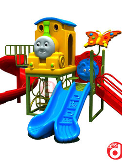 เครื่องเล่นสนาม ชุดรถไฟเพื่อนรักB