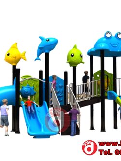 เครื่องเล่นสนาม ชุุดรวมสัตว์ทะเลแสนซน