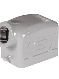 HOOD H6B-SK-2G สายออกข้าง 2 ขา Lock เปลือก CONNECTOR ปลั๊ก สัญญาณ อุตสาหกรรม - SOCKET