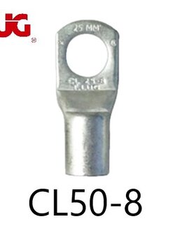 หางปลารุ่นหนาทรงยุโรป แบบท่อ CL 50-8 TLUG ใช้กับสาย 50 sq.mm (20 ชิ้น/ห่อ)