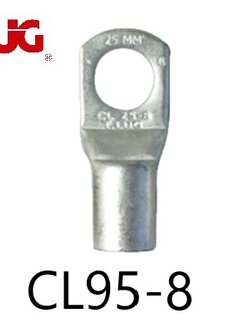 หางปลารุ่นหนาทรงยุโรป แบบท่อ CL 95-8 TLUG ใช้กับสาย 95 sq.mm (10 ชิ้น/ห่อ)