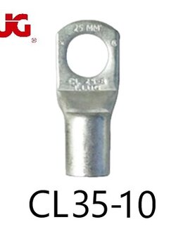 หางปลารุ่นหนาทรงยุโรป แบบท่อ CL 35-10 TLUG ใช้กับสาย 35 sq.mm (50 ชิ้น/ห่อ)