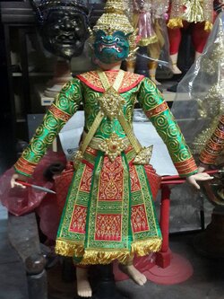 หุ่นละครเล็ก องคต ขนาด 60 ซม. สำหรับตั้งโชว์