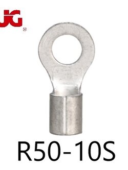 หางปลากลมเปลือย R50-10S TLUG ใช้กับสาย 50 sq.mm (20 ชิ้น/ห่อ)