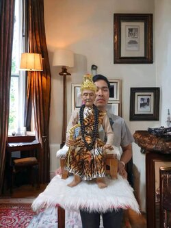 หุ่นละครเล็ก พ่อแก่ (ฤาษี)