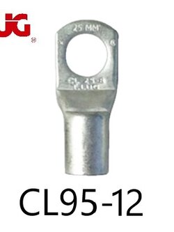 หางปลารุ่นหนาทรงยุโรป แบบท่อ CL 95-12 TLUG ใช้กับสาย 95 sq.mm (10 ชิ้น/ห่อ)