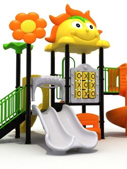 เครื่องเล่นสนาม ชุดกระดานลื่นXO