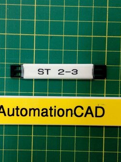 TAG มาร์คสายไฟ Polyurethane สีขาว เบอร์มาร์คสายไฟ CABLE MARKER
