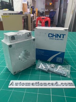หม้อแปลงกระแสไฟฟ้า CT 100/5A CHINT BH-0.66 30IB Class 0.5 Current Transformer