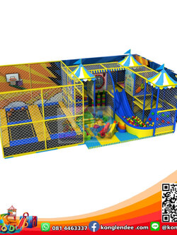 ห้องบอล แทรมโพลีน+สไลด์