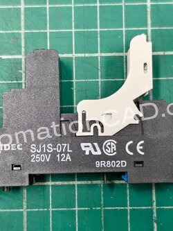 SJ1S-07L SOCKET RELAY IDEC แบบ 1 CONTACT