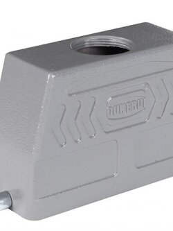 HOOD H24B-TKH-2G สายออกกลาง 2 ขา Lock เปลือก CONNECTOR ปลั๊ก สัญญาณ อุตสาหกรรม - SOCKET