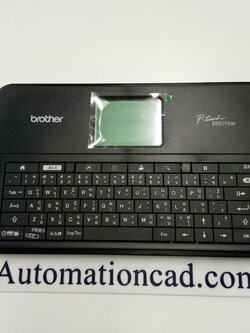 คีย์บอร์ด อะไหล่ เครื่องพิมพ์ปลอกสายไฟ BROTHER E850 Keyboard E850TKW