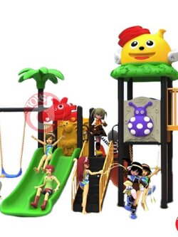 เครื่องเล่นสนาม ชุุดตัวตลกชิงช้า