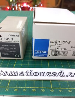 โฟลทเลส OMRON 61F-GP-N 220VAC อุปกรณ์ควบคุมระดับน้ำ รุ่น 11 ขา Floatless level switch