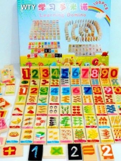 โดมิโน่ / Learning Domino 100 Pcs.