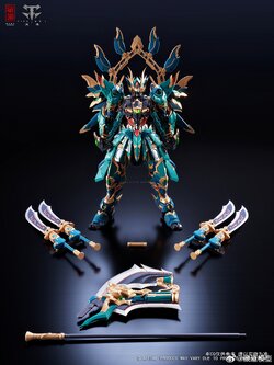 [PO]1/72 CD-01 Qinglong Blue Dragon Fighting Edition[Tibetan Road Model][โมเดลสำเร็จ]