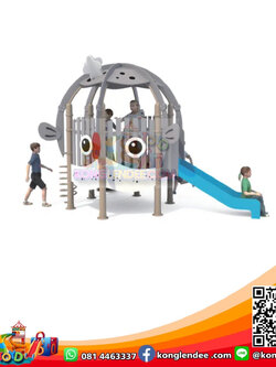 เครื่องเล่นสนาม ชุดปลาปักเป้า