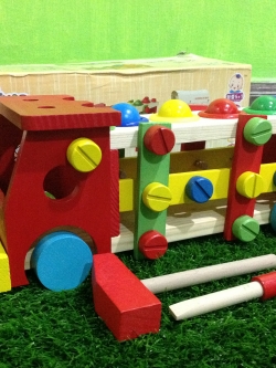 งานไม้รถชุดเครืองมือช่าง