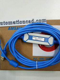 สายลิงค์ PLC, โหลดข้อมูล Touch Screen, USB-Mini+ Download cable PLC