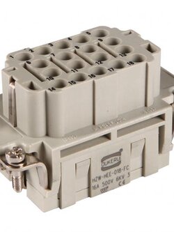 INSERT HEE-018-FC FEMALE ตัวเมีย 18P ไส้แกนใน CONNECTOR ปลั๊ก สัญญาณ อุตสาหกรรม