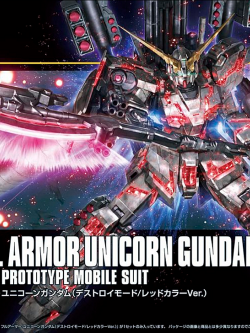 HGUC 1/144 Full Armor Unicorn Gundam [Destroy Mode / Red Color Ver.][BANDAI]