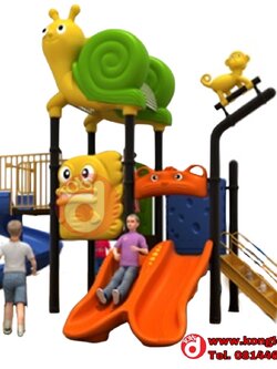 เครื่องเล่นสนาม ชุดหอยทากและลิง