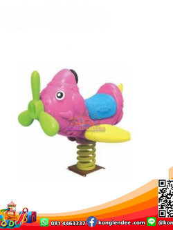 โยกเยกสปริงฮอลิคอปเตอร์สีหวาน