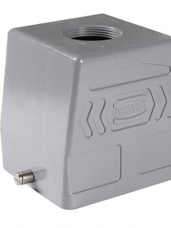 HOOD H32B-TK-2G สายออกกลาง 2 ขา Lock เปลือก CONNECTOR ปลั๊ก สัญญาณ อุตสาหกรรม - SOCKET