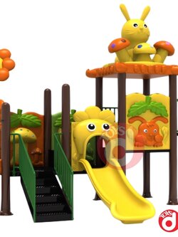 เครื่องเล่นสนาม ชุดแรบบิทซุปเปอร์สไลด์