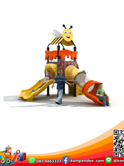 เครื่องเล่นสนาม ชุดสไลเดอร์ผึ้ง