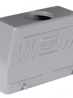 HOOD H24B-TKH-4G สายออกกลาง 4 ขา Lock เปลือก CONNECTOR ปลั๊ก สัญญาณ อุตสาหกรรม - SOCKET