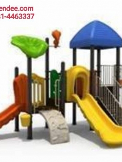 เครื่องเล่นสนาม ชุดบ้านนกกับใบบอน