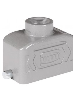 HOOD H10B-TK-2G สายออกกลาง 2 ขา Lock เปลือก CONNECTOR ปลั๊ก สัญญาณ อุตสาหกรรม - SOCKET