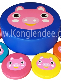 ชุดโต๊ะเบาะกิจกรรมหมู